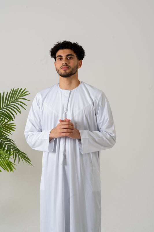 White Emirati Thobe